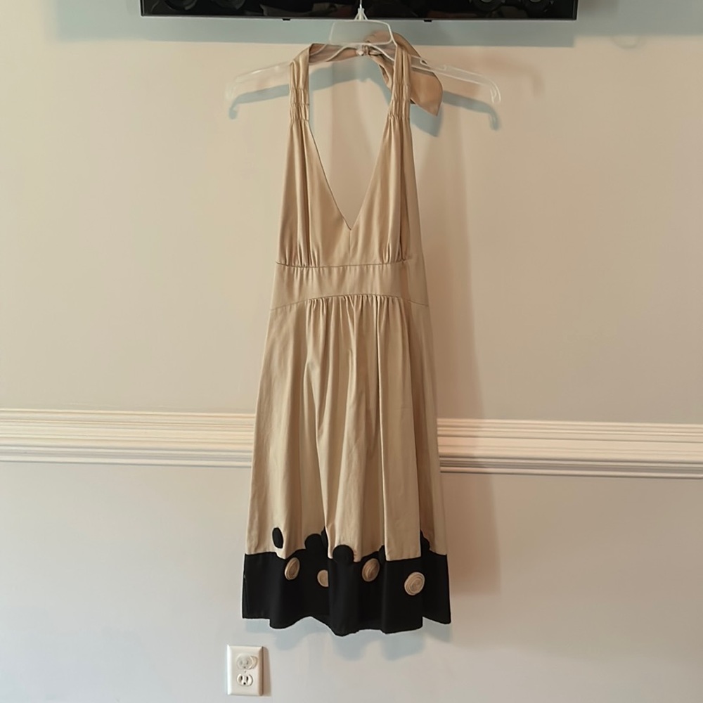 Kim Rodgers tan summer dress size 14